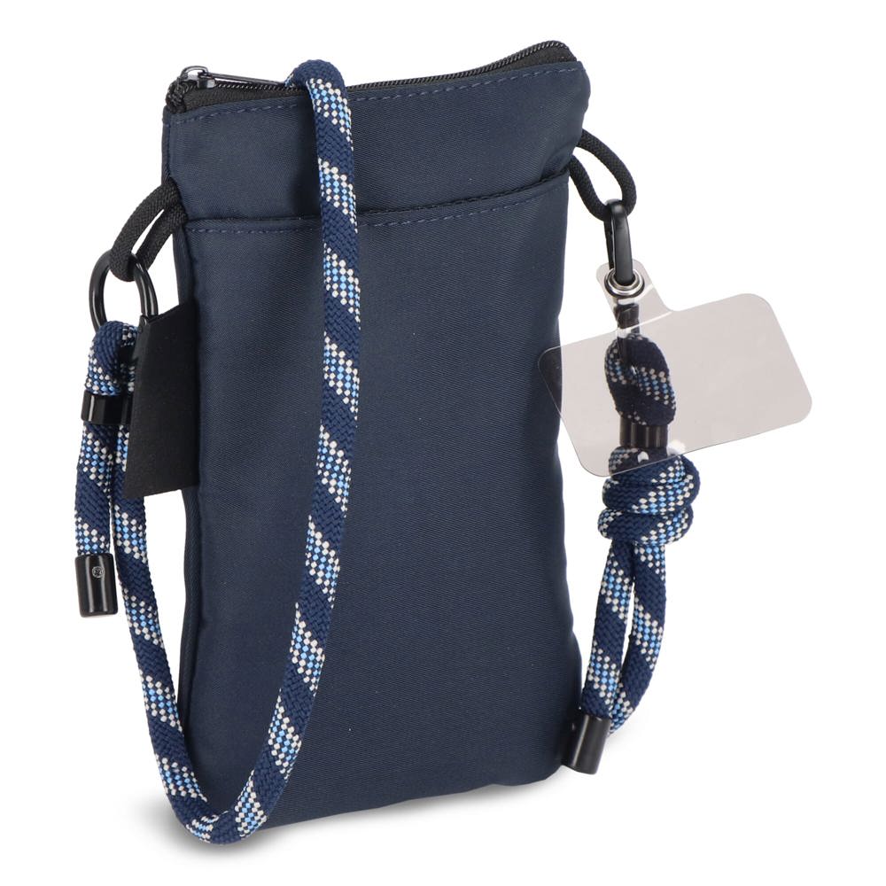 Crossbody Beutel mit Paracord Gurt - Dunkelblau