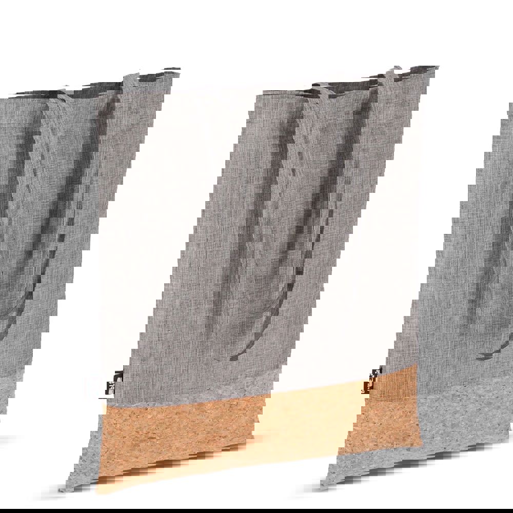 Draagtas R-PET &amp; kurk 35 x 40cm