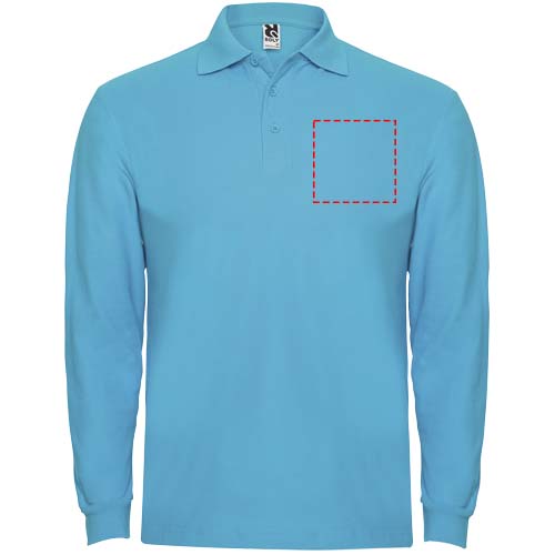 Estrella long sleeve men's polo