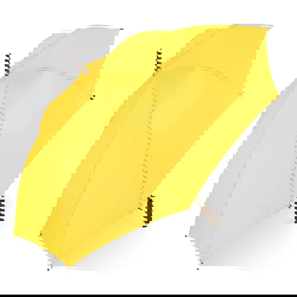 Bosco 190T Polyester 23" Stick umbrella Auto open - Yellow