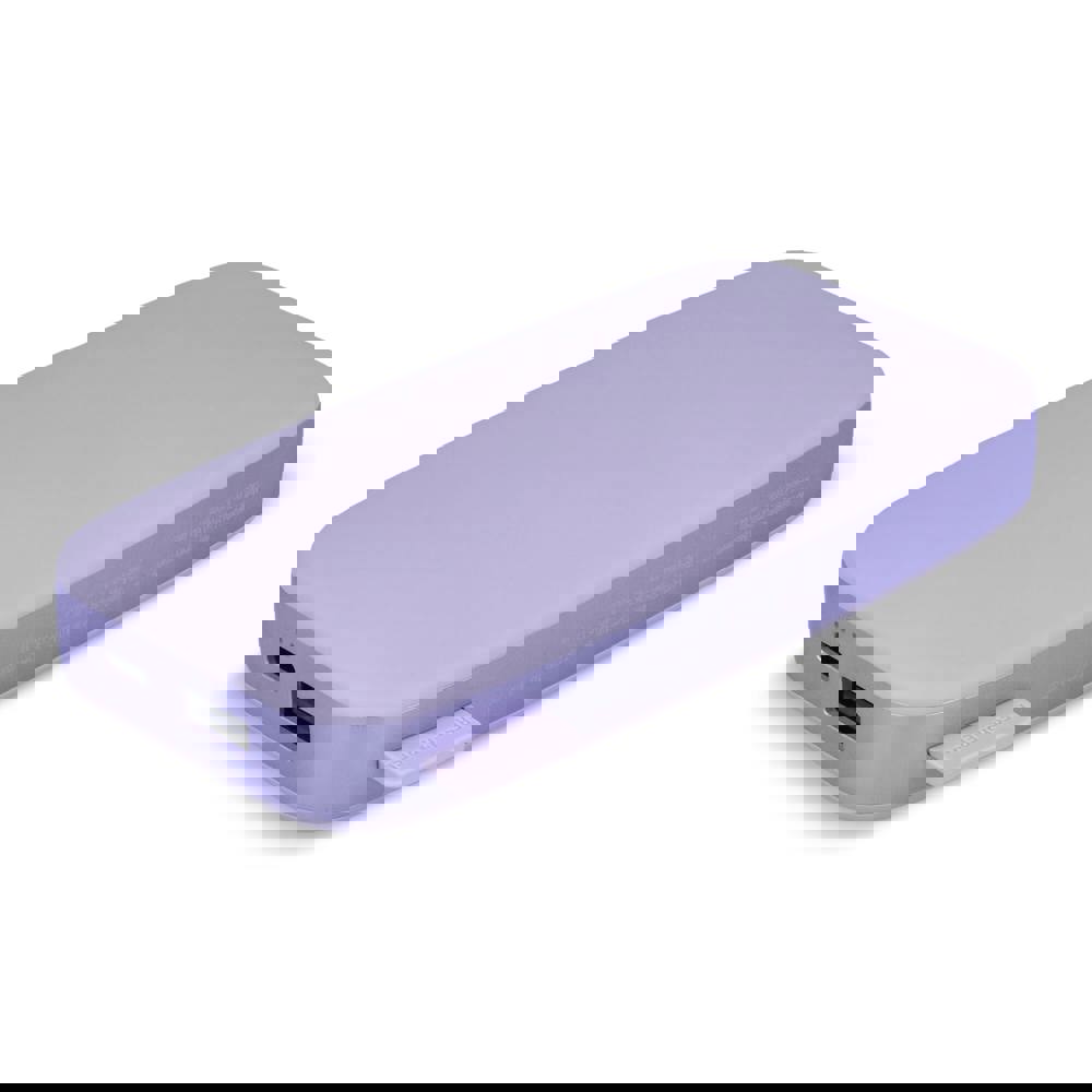 2PB12100 | Fresh 'n Rebel Powerbank 12000mAh USB-C Fast Charging 20W - Lilac