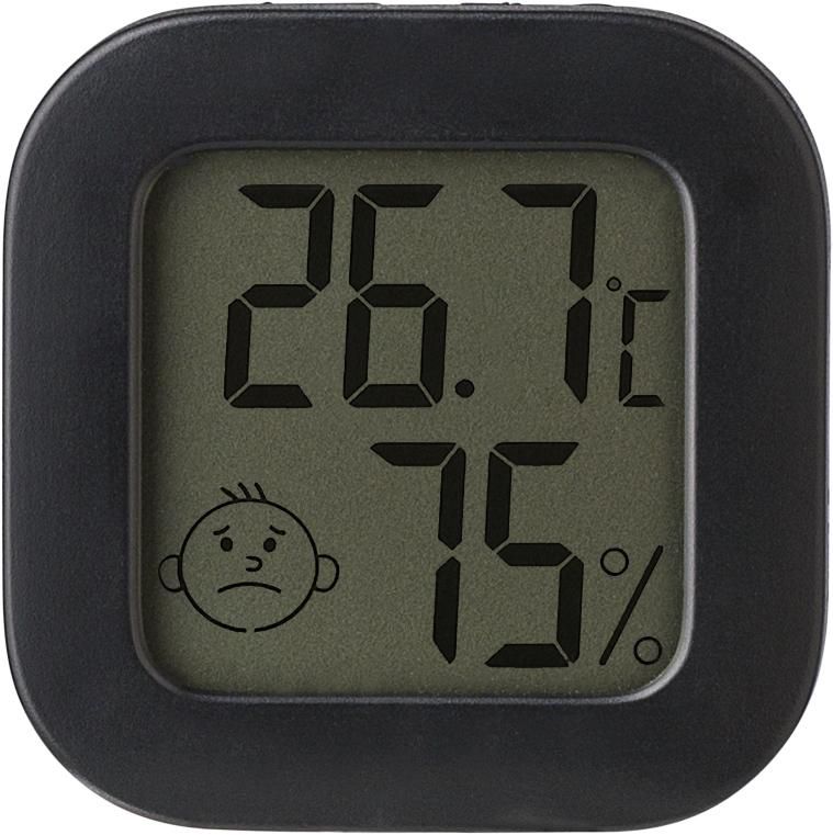 ABS small hygrometer Kinsley - Black