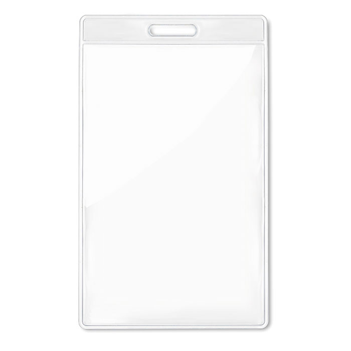 BADGO - Transparent badge 7.5cmx12.5cm