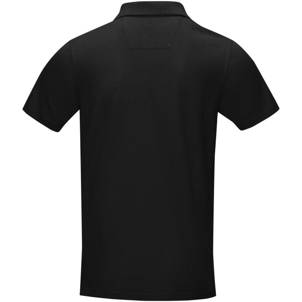 Graphite short sleeve men’s organic polo