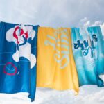 Bedruckte Handtücher 300 g/m² 100x170