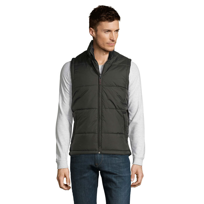 WARM - WARM Quilted Bodywarmer - Charcoal Grey
