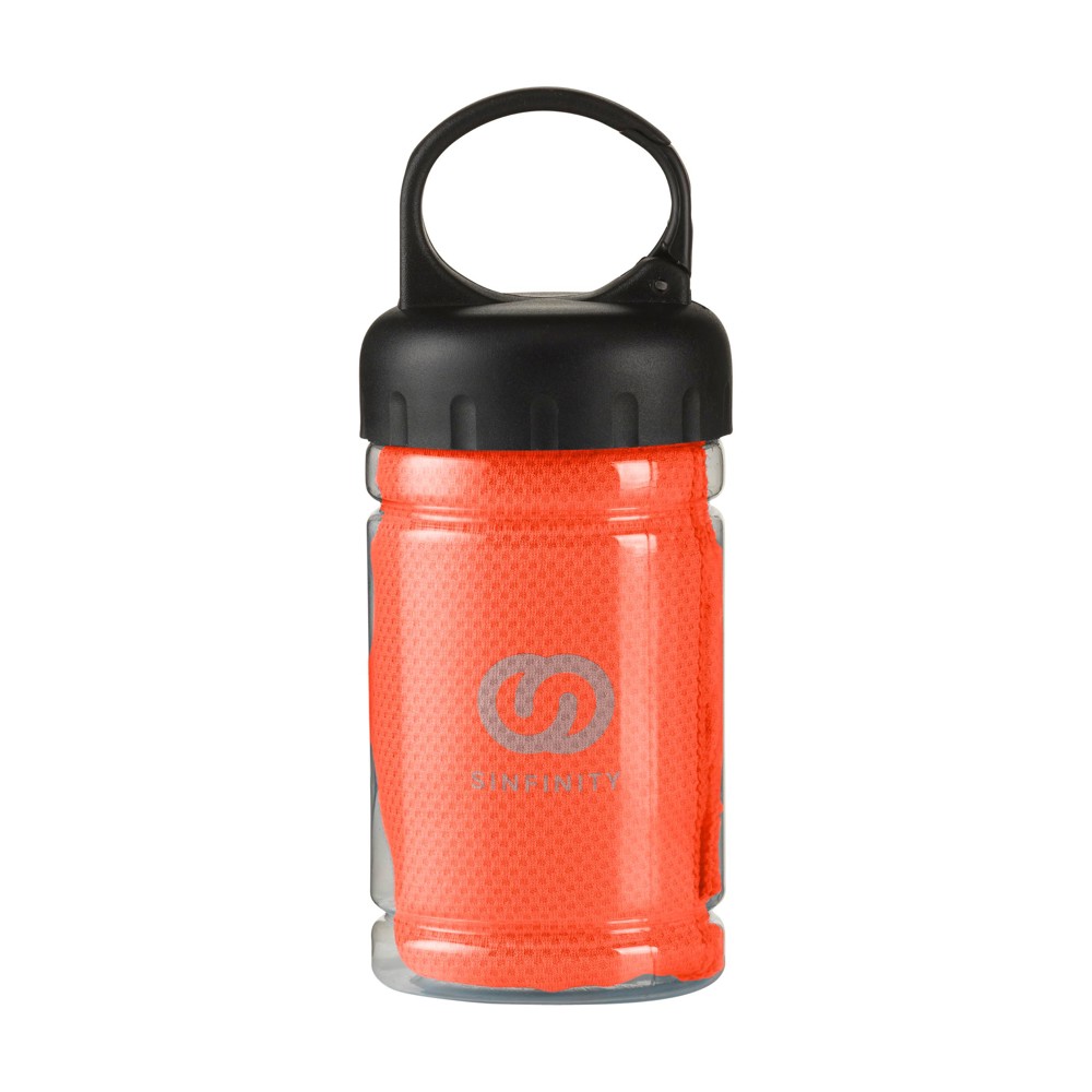 CoolDown koelhanddoek - fluo oranje (± PMS 172C)