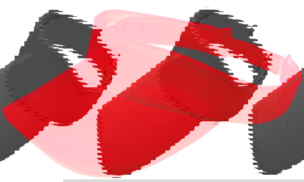 Brushed sunvisor - Red (PMS 199c) / Red