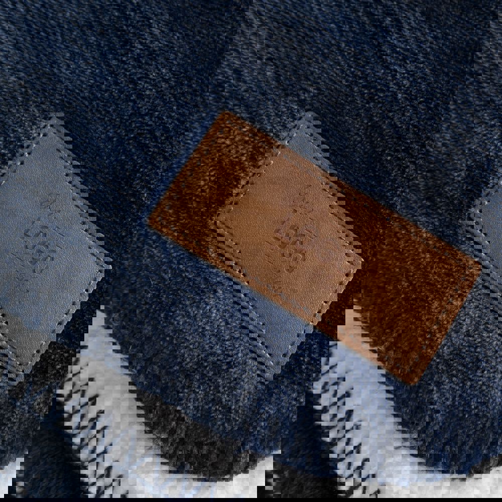 Fleeceplaid with sherpa backing, 150x120 cm, 500 gr/m²