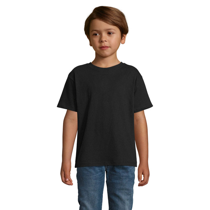 REGENT KIDS - REGENT Kinder t-shirt 150g - Diep Zwart