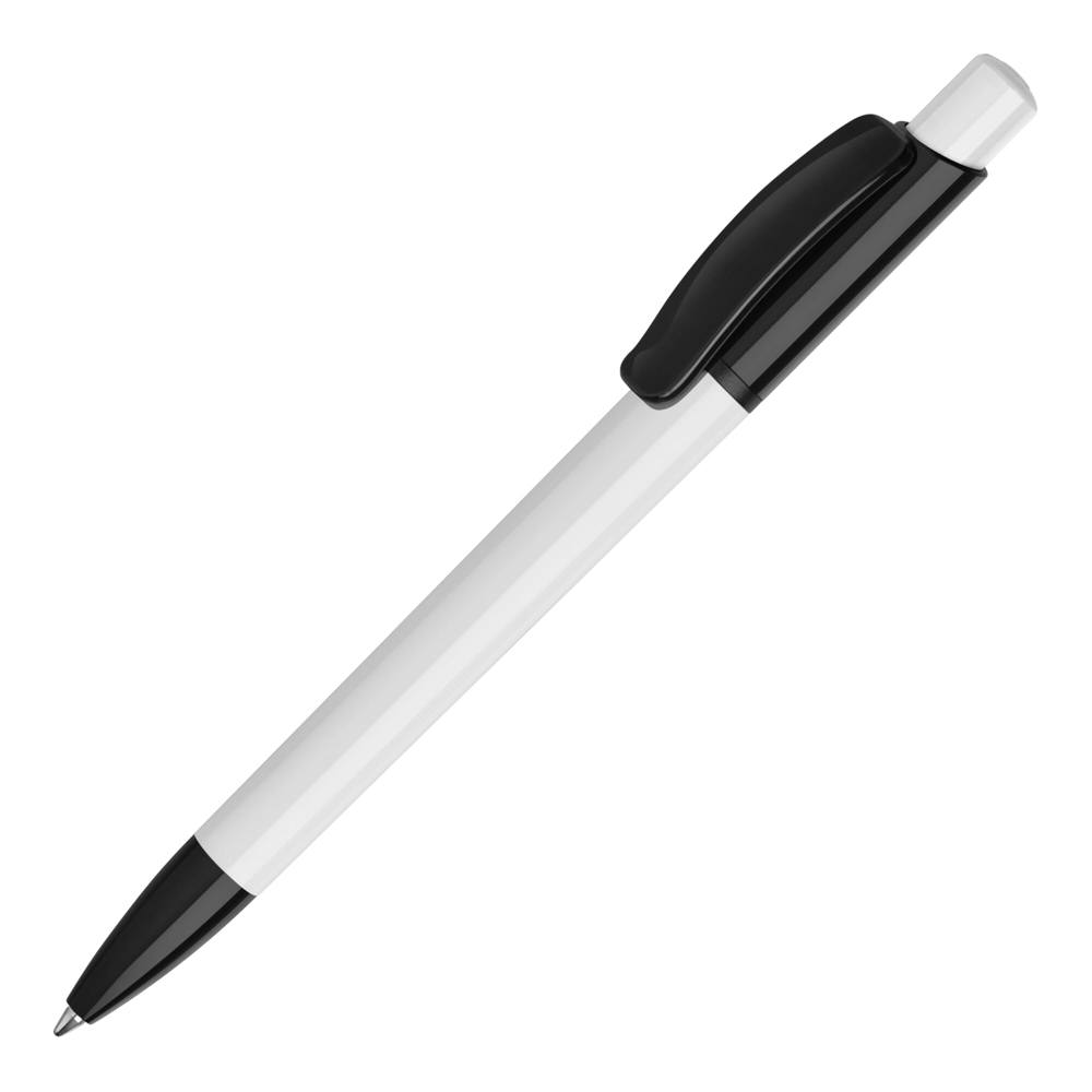 Ball pen Kamal hardcolour - White / Black