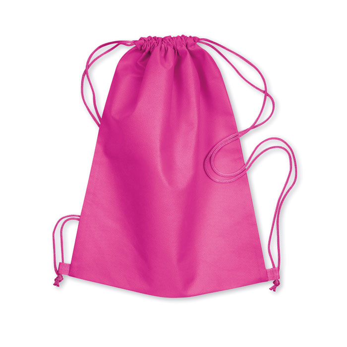 DAFFY - 80gr/m² nonwoven drawstring - fuchsia