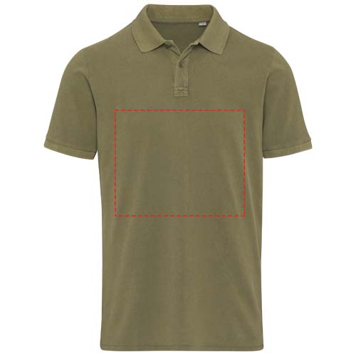 Calgary 200 g/m2 gewassen herenpolo