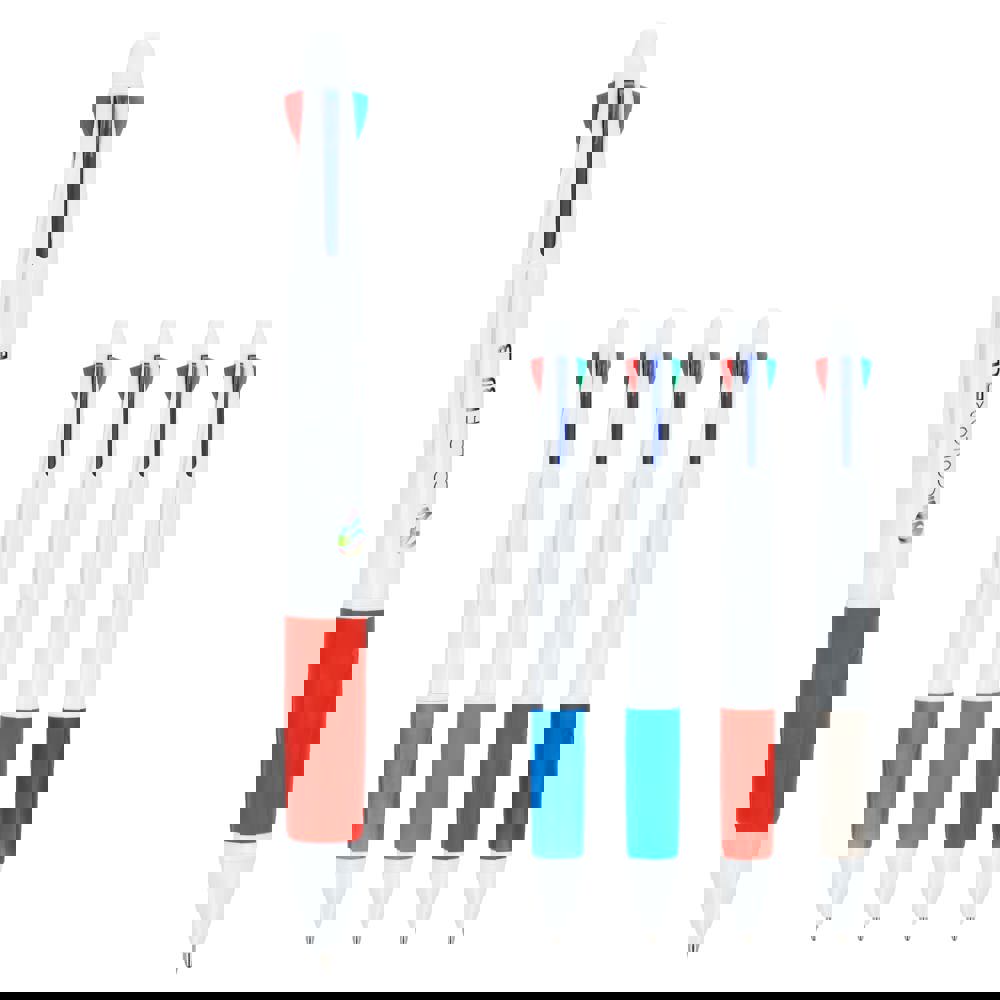 4 Colour pen with grip