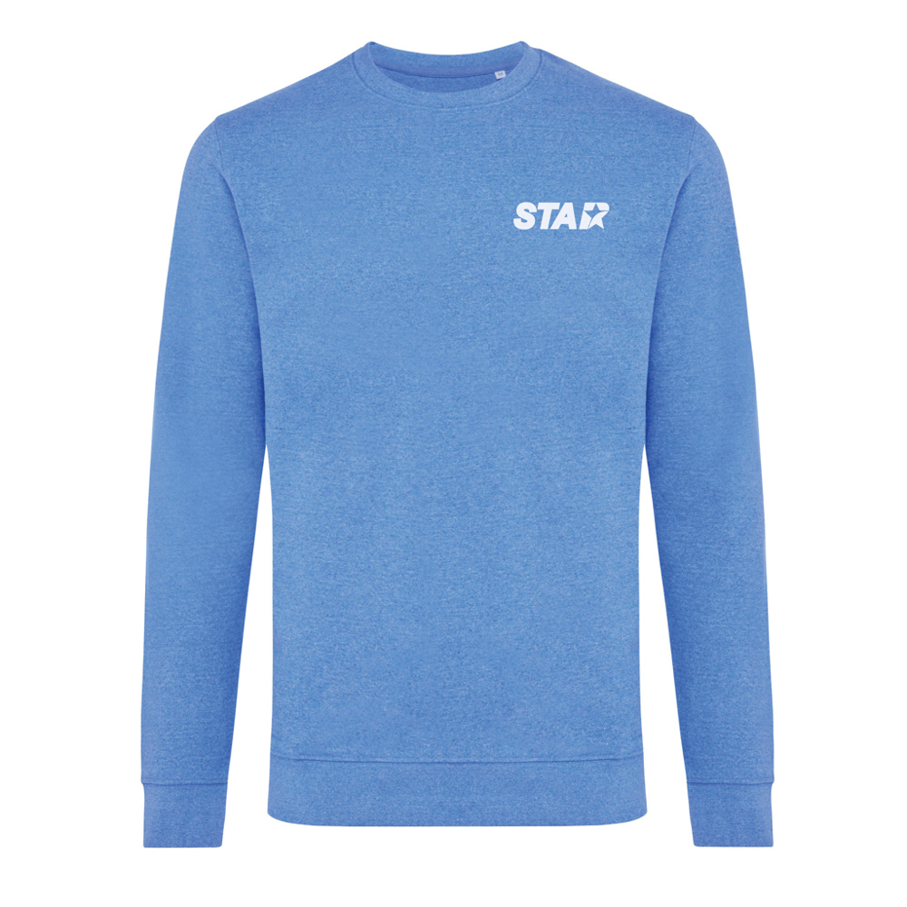 IQONIQ Denali recycled cotton crew neck undyed