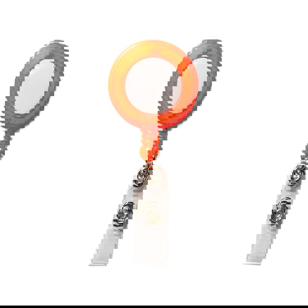 Card holder - Transparent / Orange