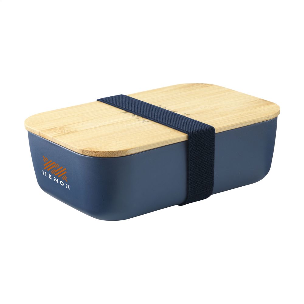 Midori Bamboo Lunchbox - Dark blue