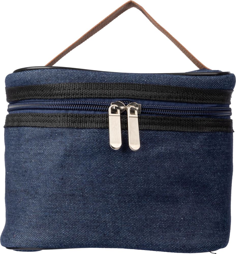 Denim-Kühltasche Franz - blau