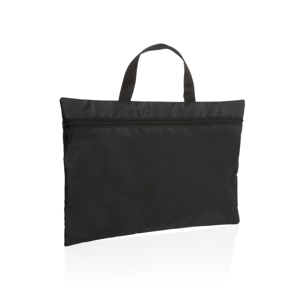 Impact AWARE™ lightweight document bag - black (± PMS Black)