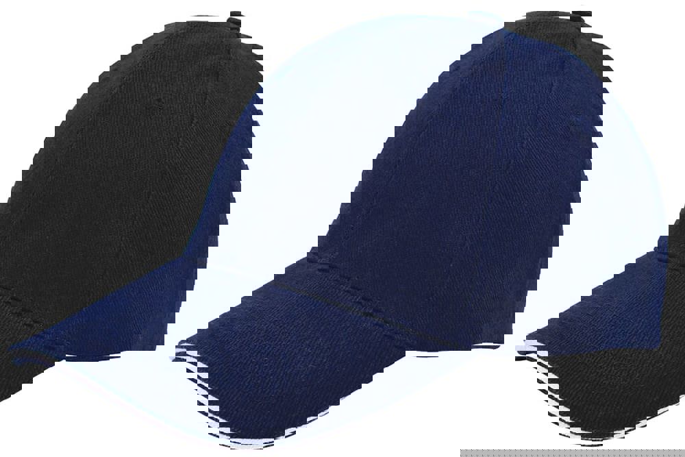 Brushed twill cap - Navy (PMS 533c) / White