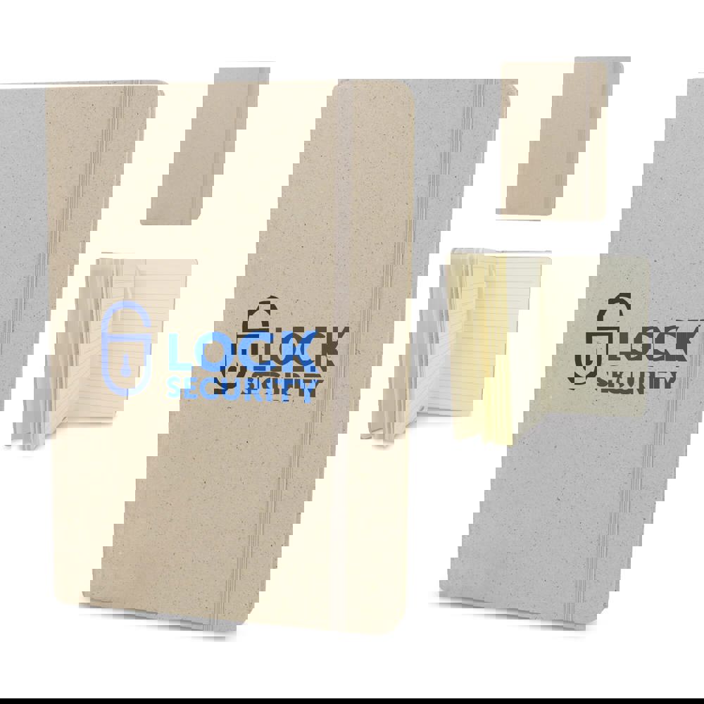  Notebook grass fragment paper A5