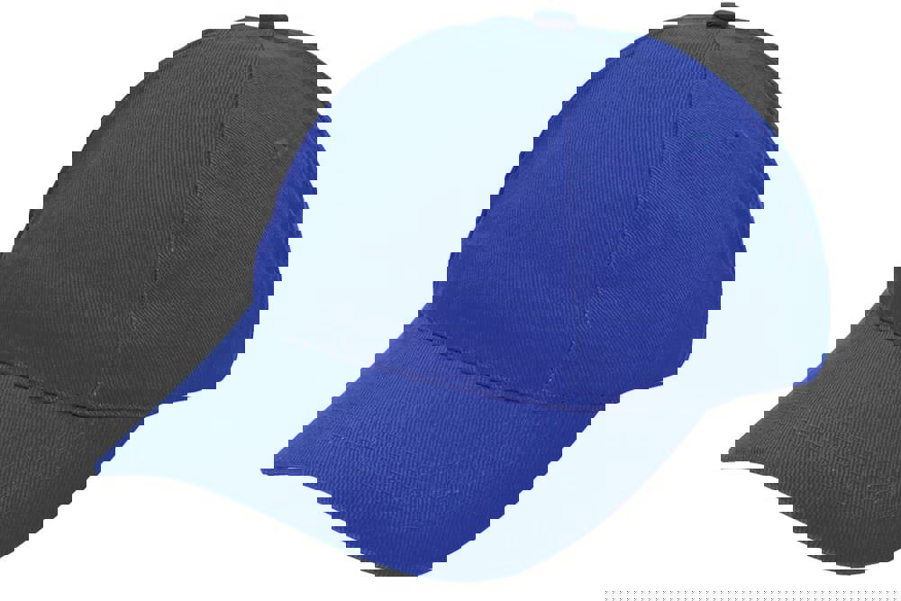 Brushed promo cap - Royal blue (476C) / Royal blue