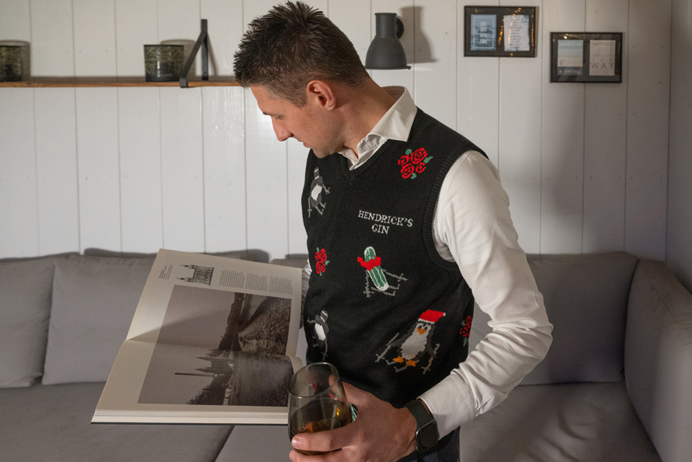 Christmas Spencers Acrylic