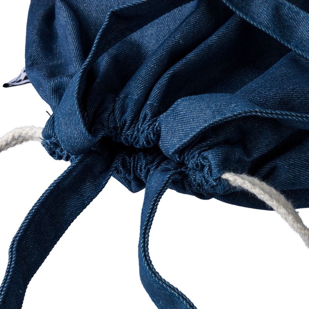 Recycled denim drawstring bag Dex