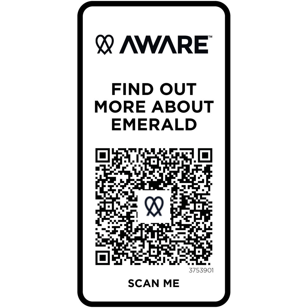 Emerald Aware™ Polo Unisex aus recyceltem Material