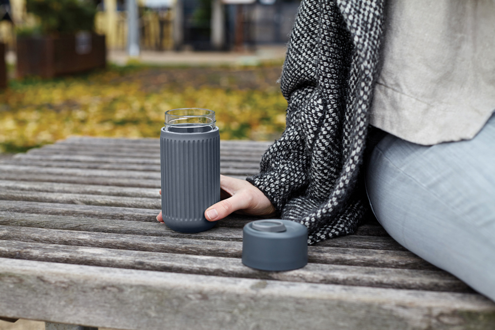 Black+Blum Glass Travel Cup 340ML