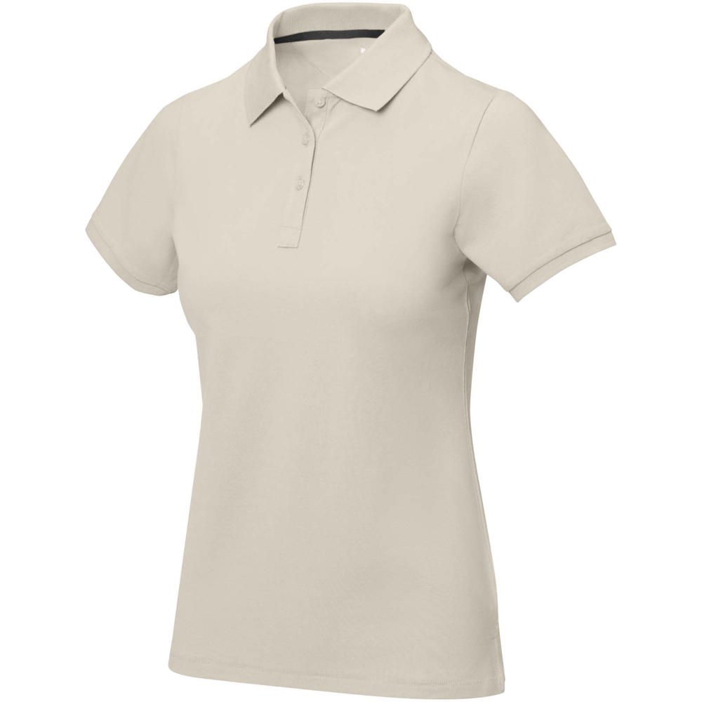 Calgary short sleeve women's polo - Sandstone