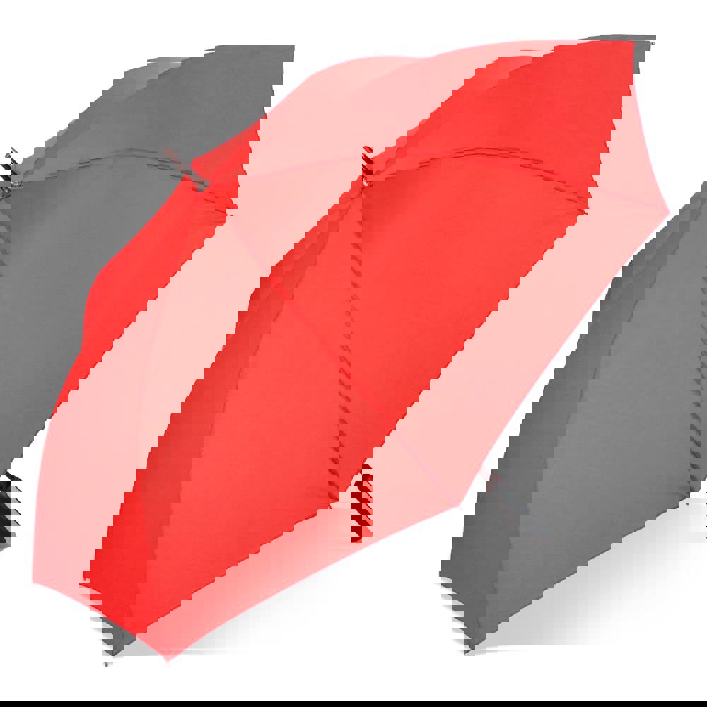 Emerantia 190T Pongee 23" Stick umbrella Auto open - Red