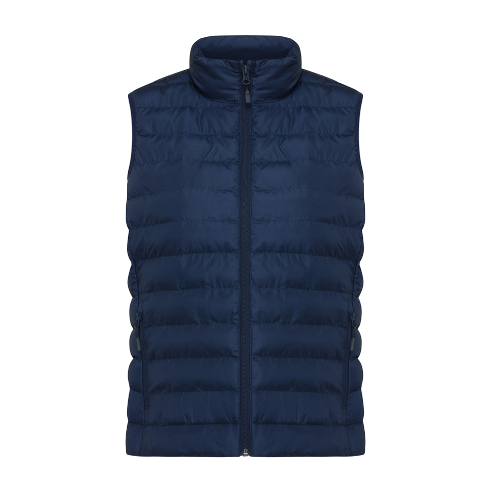 IQONIQ Meru women recycled polyester bodywarmer - navy (± PMS 19-3923TCX)