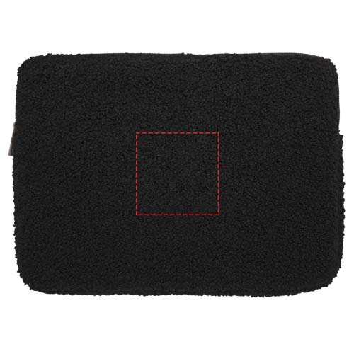 Bear 13" GRS recycled sherpa laptop sleeve 2L