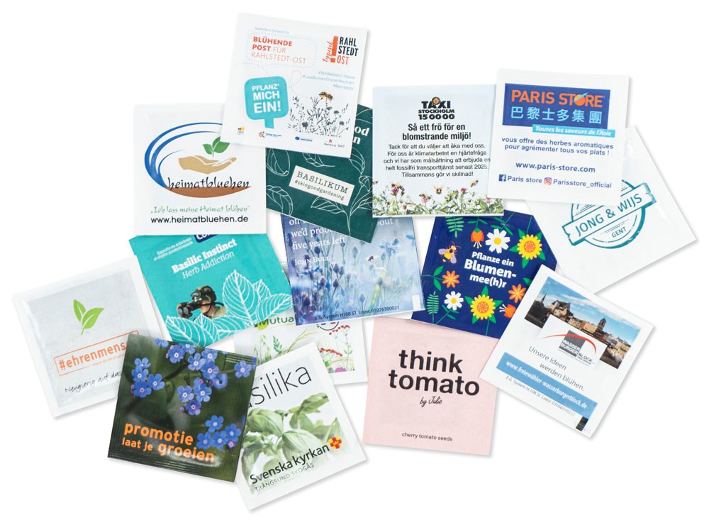 Seedpackets 55 x 55 mm