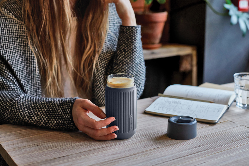 Black+Blum Glass Travel Cup 340ML