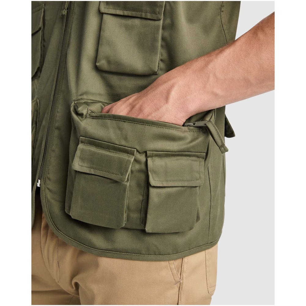 Venera 200 g/m2 werkvest met V-hals en meerdere zakken 