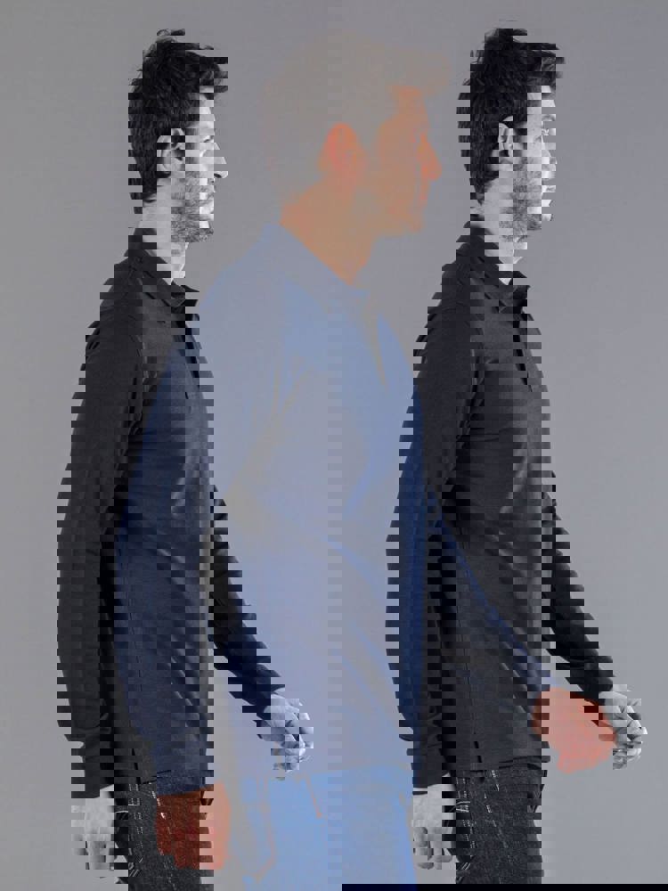  BS Evolution Langarm Polo, 180 gr/m²