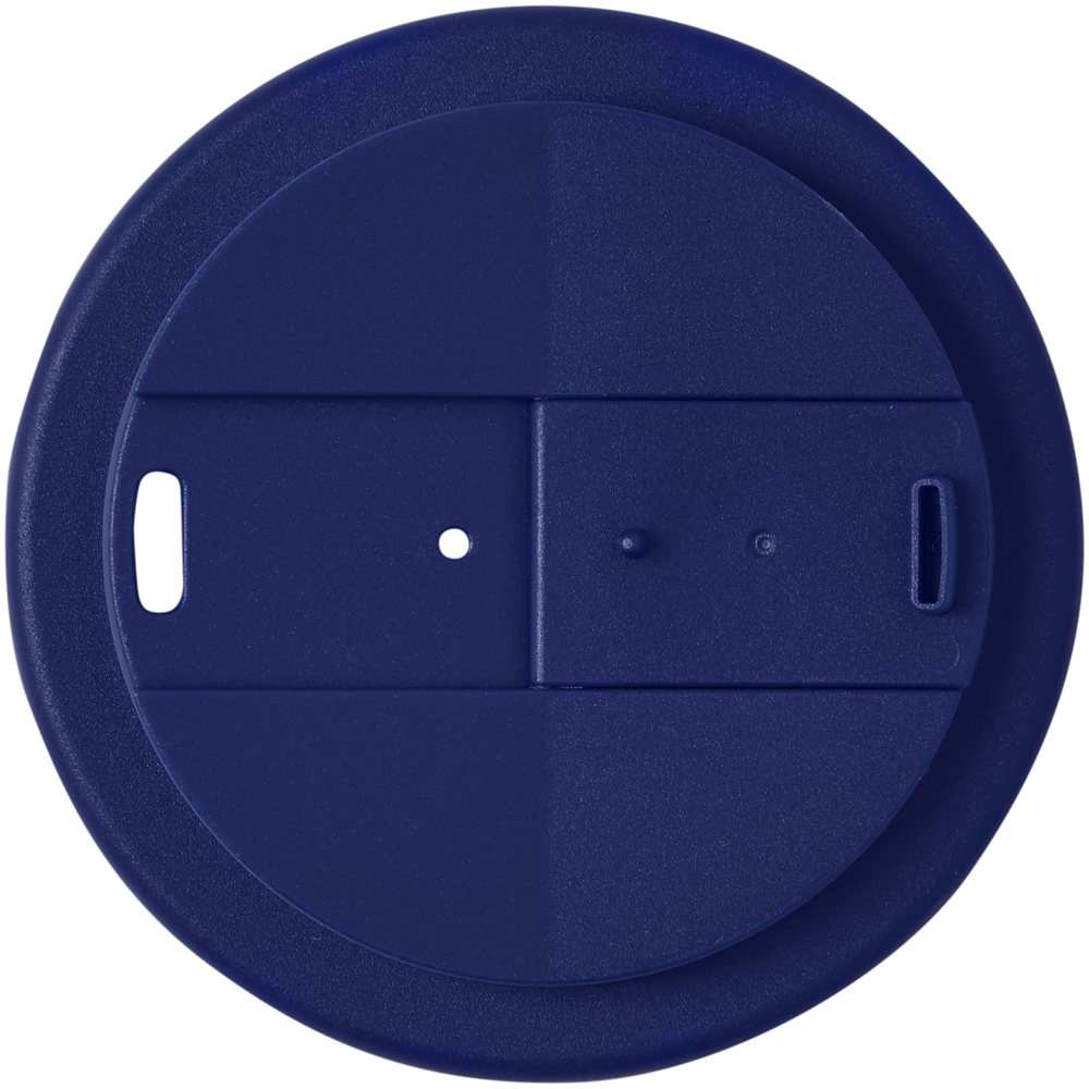 Americano® Eco 350 ml recycled tumbler with spill-proof lid