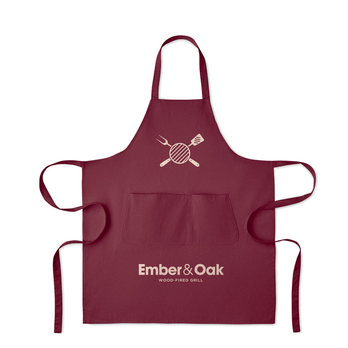 GAMMA - Organic cotton apron 240 gr/m²