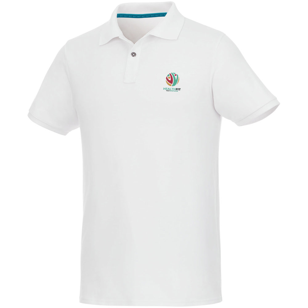Beryl short sleeve men's organic recycled polo