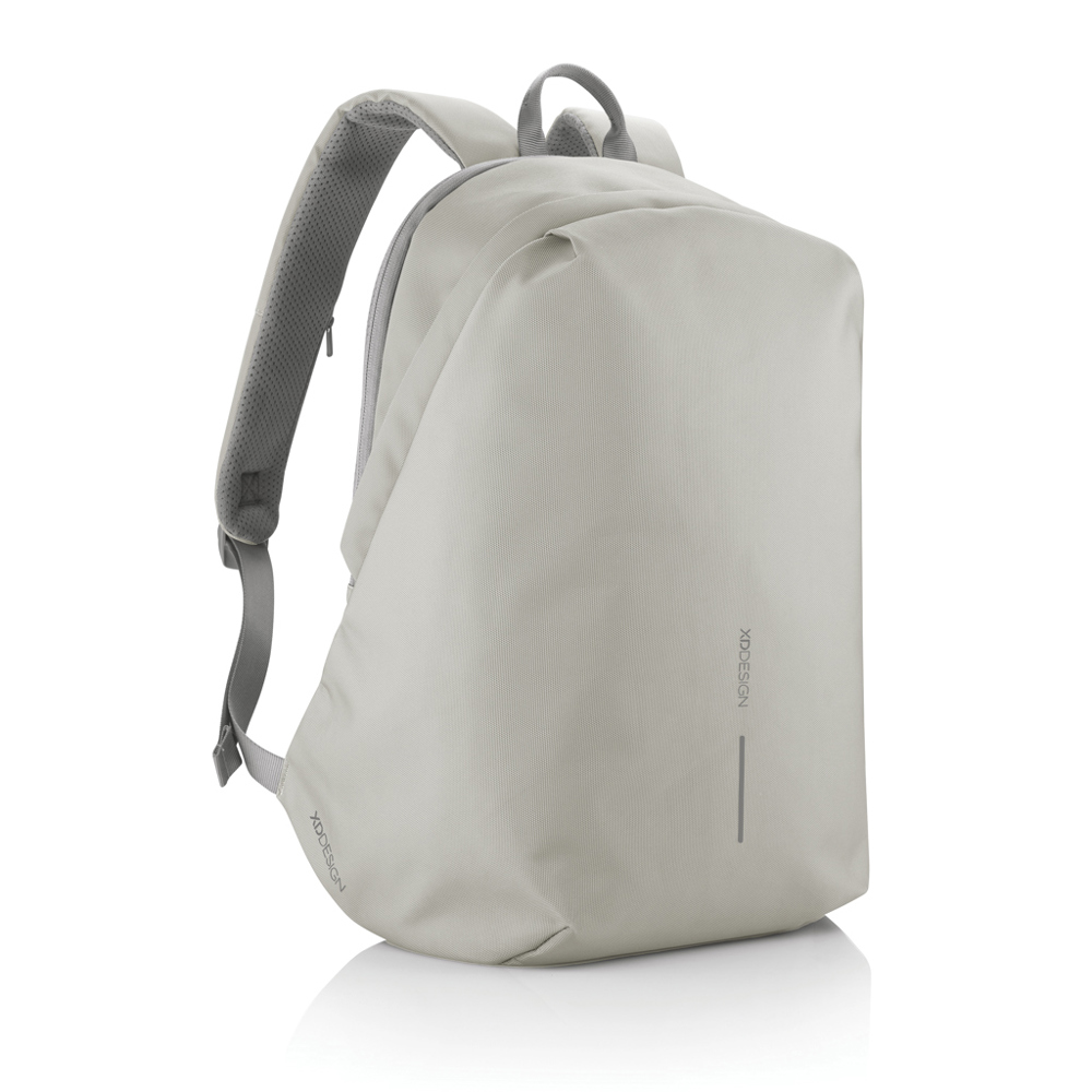 Bobby Soft, anti-theft backpack - grey, grey (± PMS 421/ ± PMS Cool Grey 8)