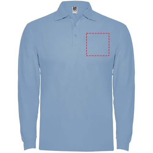 Estrella long sleeve men's polo