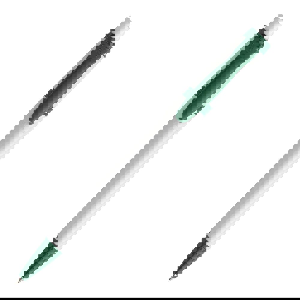 Ball pen Olly hardcolour - White / Green