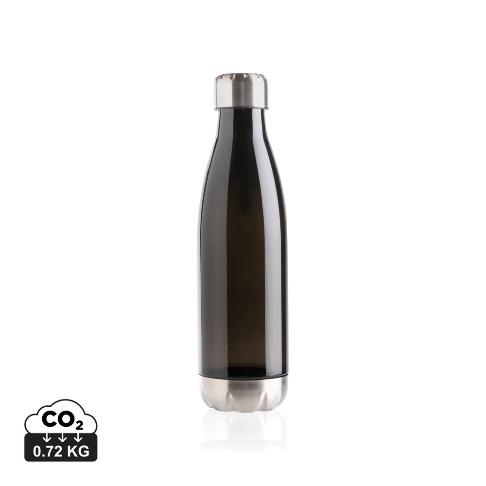 Auslaufsichere Trinkflasche mit Stainless-Steel-Deckel