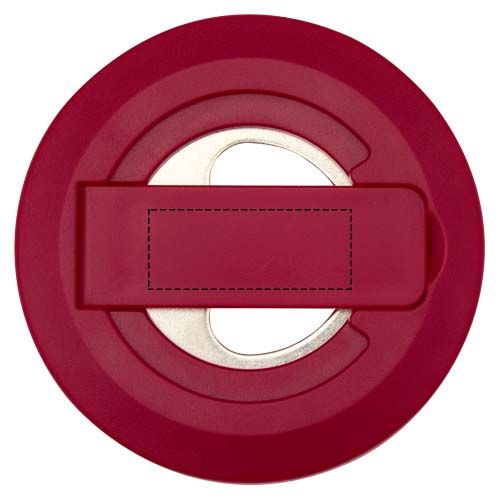 Ain recycled plastic magnetic phone stand with bottle opener 