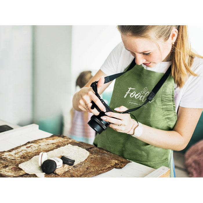 NAIMA APRON - Hanf Küchenschürze 200g/m²