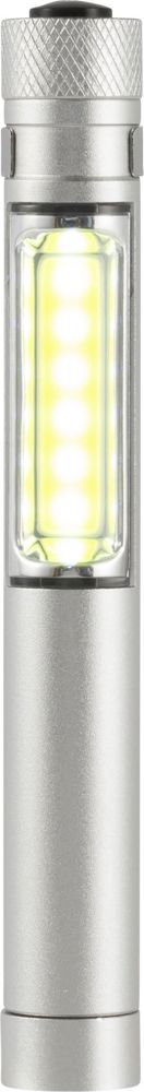 Aluminium torch Beth - silver