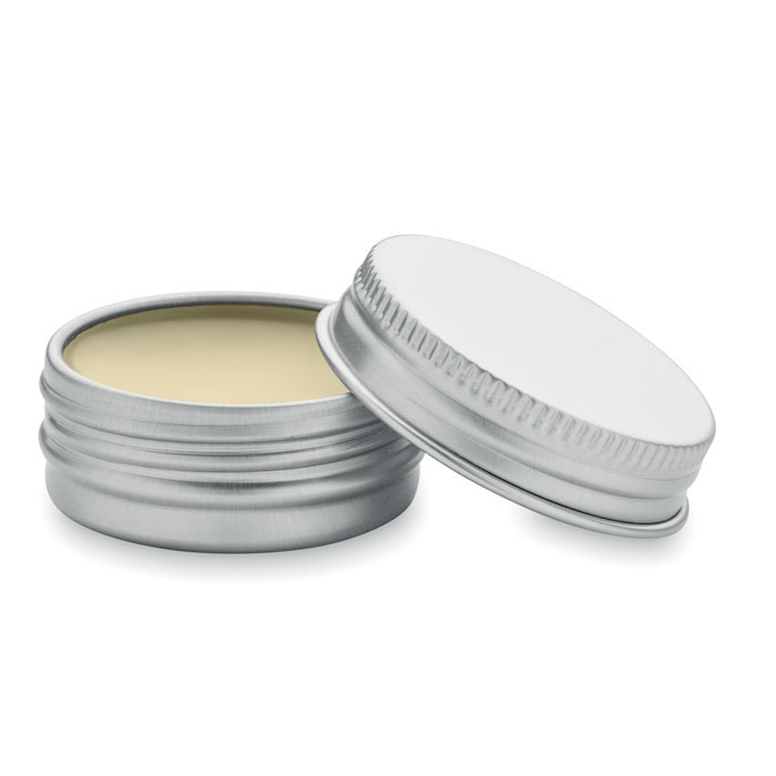 BALM - Vegan lip balm in round tin - beige