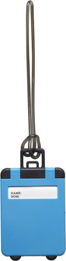 ABS luggage tag Jenson - cobalt blue